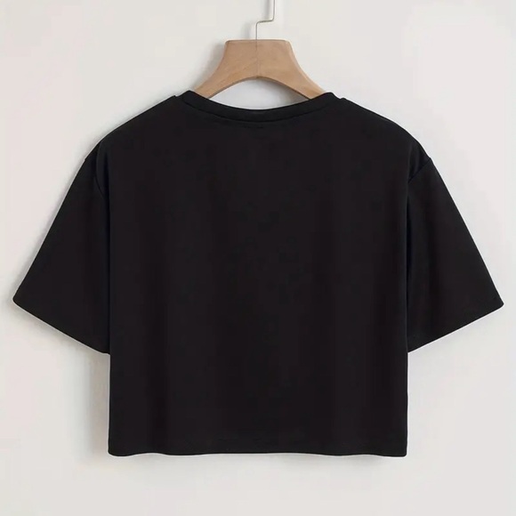 Skull Cropped Tee - Picture 2 of 3